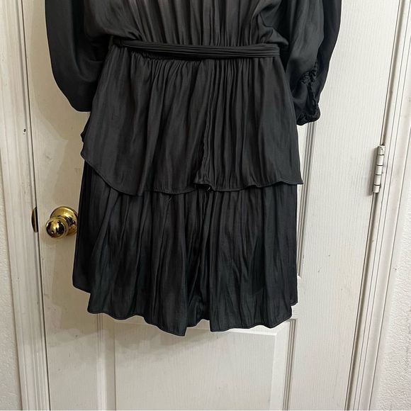 C’isa Gray tie waist dress size M - Picture 8 of 8